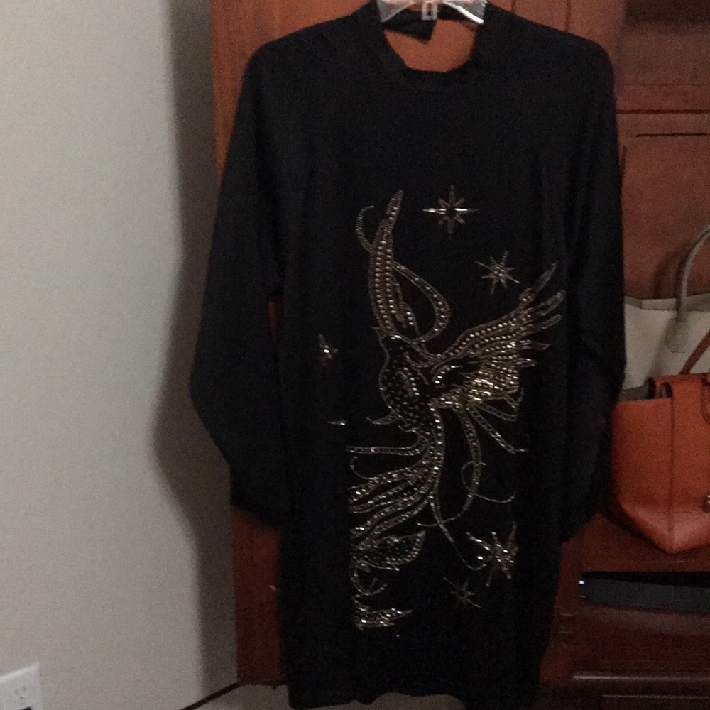 Beautiful black holiday dress